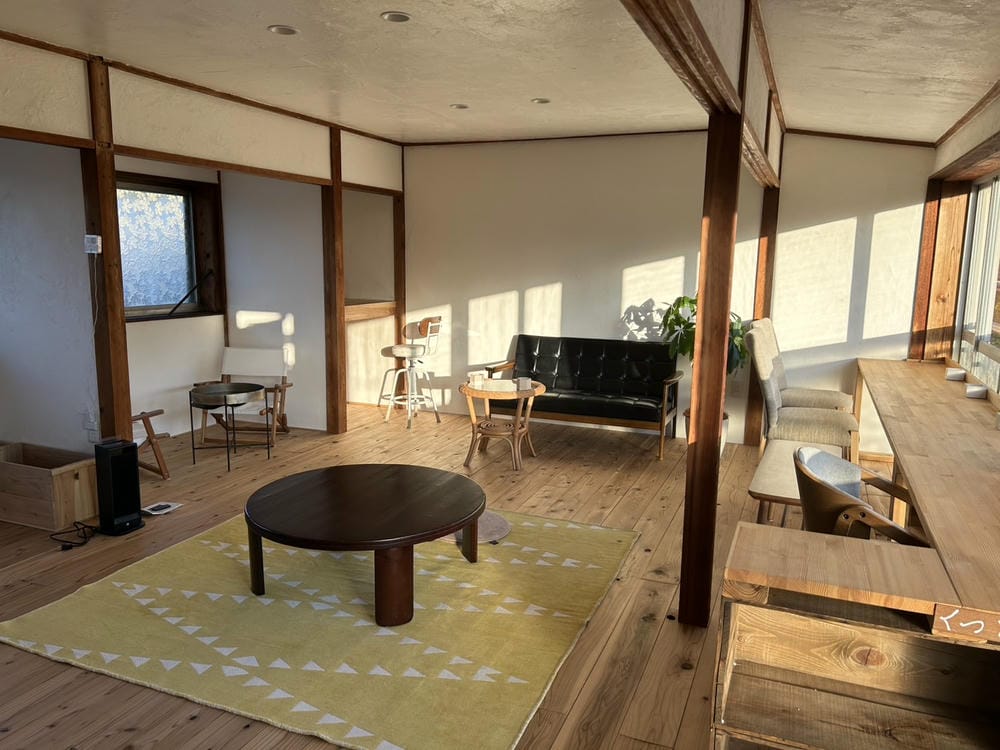 イートインスペース全景